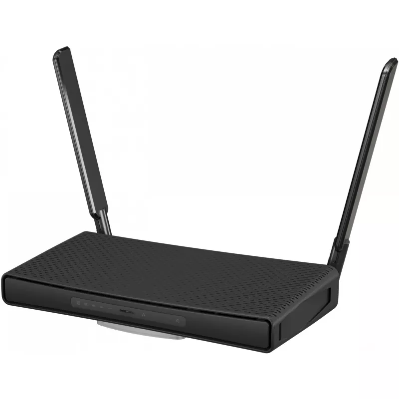 Laualine ruuter MikroTik hAP ac³ Kaheribaline Wi‑Fi 5, Qualcomm IPQ4019 719 MHz, 5x Gigabit RJ‑45, 1x USB, PoE, 2 välist antenni, must