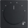 Busch-Jaeger 1794 R-885 katteplaat andurihoidikule ja -pesale must (2CKA001710A4205)