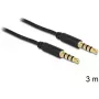Audio kaabel DeLOCK 3.5mm - 3.5mm 3m