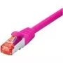 Tecline exertis Connect – patch-kaabel – RJ-45 (M) pistik RJ-45 (M) pistikule – 20 m – SSTP-kaabel – CAT 6 – halogeenivaba – hall (71520P)