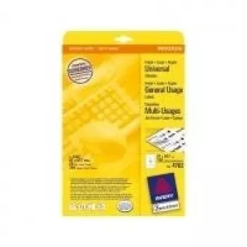 Isekleepuvad A4 printeri sildid Avery Zweckform 4782 — 97 x 67,7 mm, 200 silti (25 lehte)