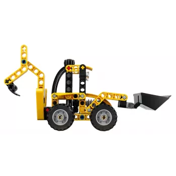 Ehituskomplekt LEGO Technic Tagalaadur 42197 — liigendrool, töötav laadur, 104 tk, soovitatav vanus 7+