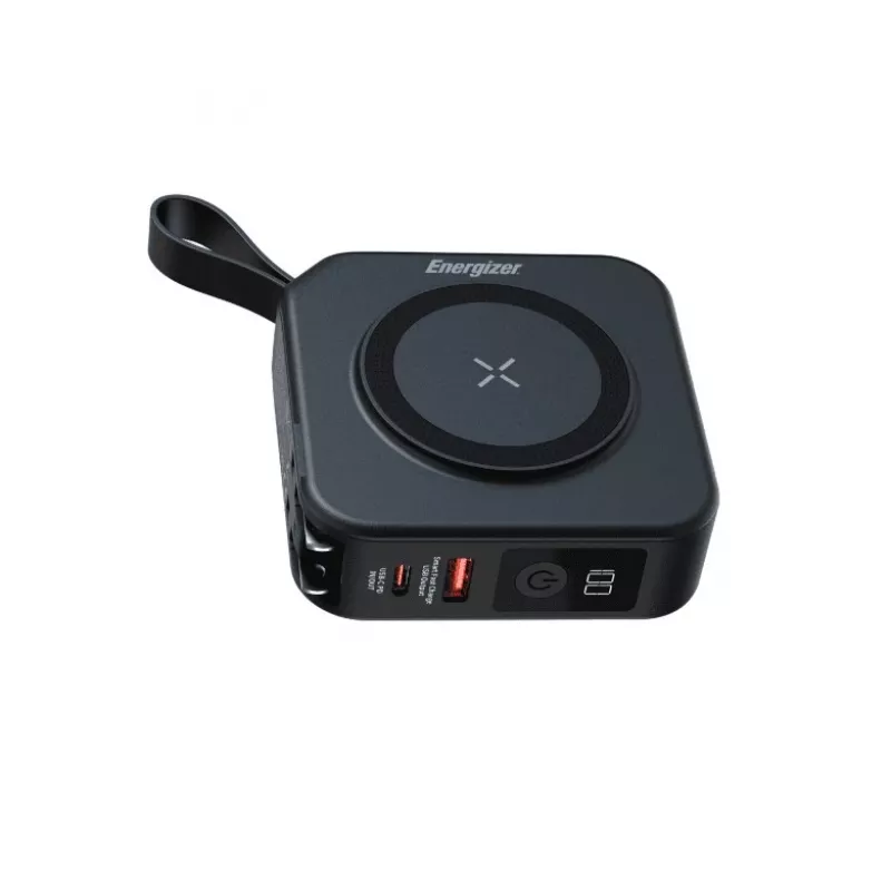 Akupank Energizer QM10001AC 10000 mAh juhtmevaba laadimine