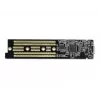 SSD-korpus DeLOCK 42620 Väline korpus M.2 NVME PCIe SSD-le USB USB-C emasliidesega läbipaistev