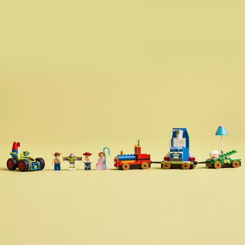 LEGO Disney Toy Story piduliku rongi ja RC-auto komplekt 43264 — 206 osa, 4 minifiguuri, vanusele 4+
