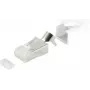 RJ-45 juhtmepistik ShiverPeaks 72067-10W valge
