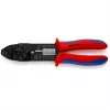Knipex 97 21 215 B Crimptang Must, Sinine, Punane