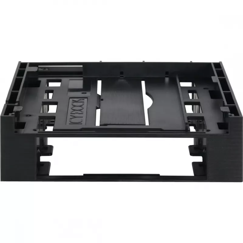 ICY DOCK FLEX-FIT Duo MB343SPO - Laufwerksschachtadapter - 13,30cm (5,25) to 1 x 3.5 and 1 x 13,30cm (5,25) Slim Line (13,3 cm bis 1 x 8,9 cm und 1 x 