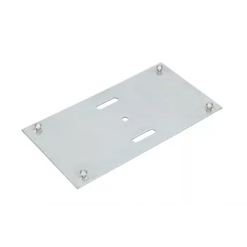 Kinnitusplaat kitsa vahekaugusega 16-südamikulise fiiberoptilise terminalkarbi jaoks, Extralink, roostevaba teras, kronsteinadapter, 5 kg