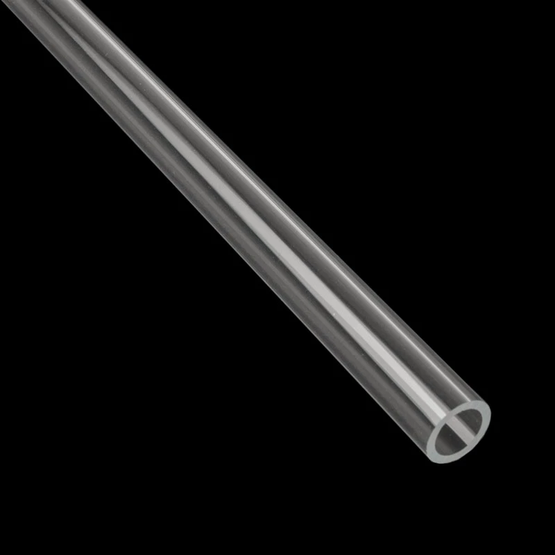 Jäik PC vesijahutustoru BitsPower Crystal Link 14/12mm OD/ID — 500mm läbipaistev
