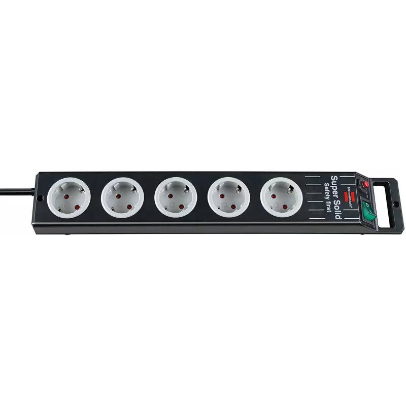 Power Extension Brennenstuhl 1153380115 2.5m 5 AC Outlets Must hall