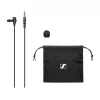 Lavalier mikrofon Sennheiser XS LAV MOBILE, klambriga kondensatormikrofon, ringsuunaline, 2 m kaabel, 3,5 mm, 50–18000 Hz, 19 g, must