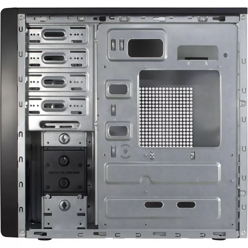 Arvutikorpus Inter-Tech ATX IT-8862 Plaid, värv must