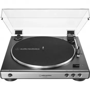 Audio-Technica Unisex AT-LP60XUSB Täisautomaatne rihmveoga plaadimängija, analoog- ja USB-ühendusega, must