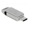 USB-mälupulk DeLOCK 128GB USB-C Type-A pöördmehhanismiga mudel