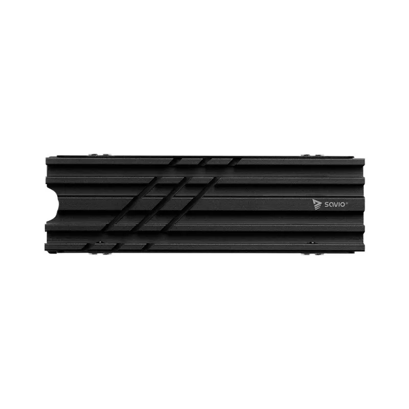 Õhkjahutus SAVIO M.2 NVMe 2280 AK-60 must jahutusradiaator 22x80 mm SSD-le