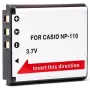 Extra Digital NP-110 3,7 V 1000 mAh taaslaetav aku kaasaskantavatele seadmetele