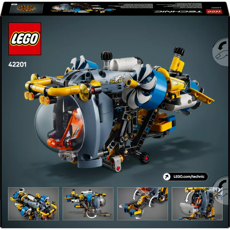 LEGO TECHNIC 42201 Süvamere uurimise allveelaev