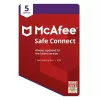 McAfee Safe Connect VPN 5 seadmele, 1-aastane võti