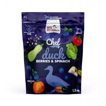 SYTA MICHA Chef Duck, berries and spinach - kuiv koeratoit - 1,5kg