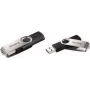 Hama Rotate USB-mälupulk 64 GB USB tüüp-A 2.0 must, hõbedane