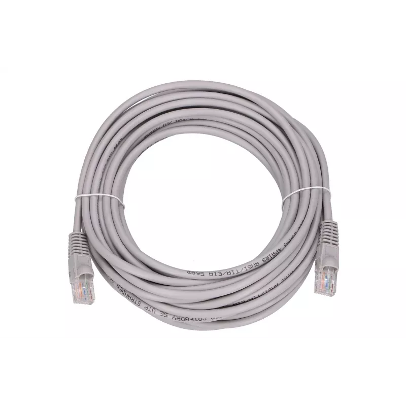 Etherneti harukaabel Extralink Cat 5e UTP, 10 m, RJ-45–RJ-45, hall
