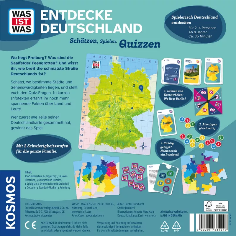 WAS IST WAS - Entdecke Germany, lauamäng