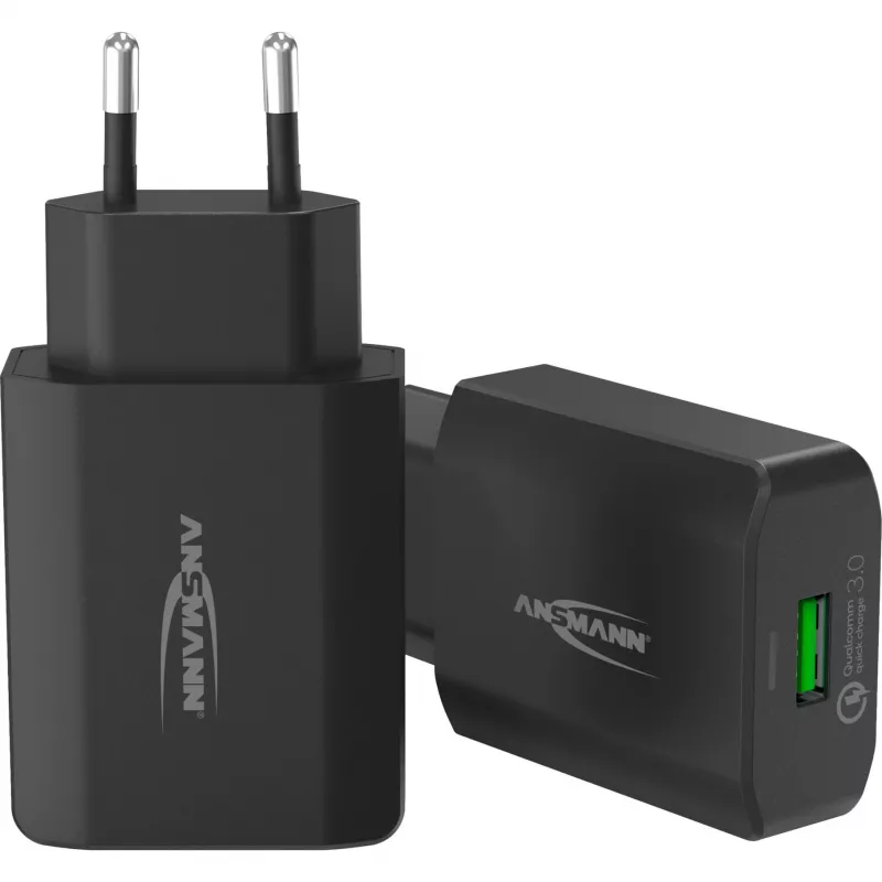 Ansmann kodulaadija 130Q - siseruumides - vahelduvvool - 12 V - must