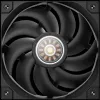Deepcool FT12 120mm korpuse ventilaator – must