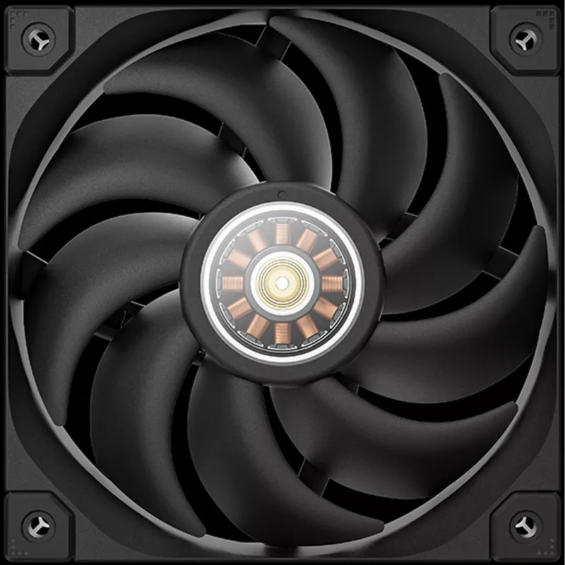 Deepcool FT12 120mm korpuse ventilaator – must