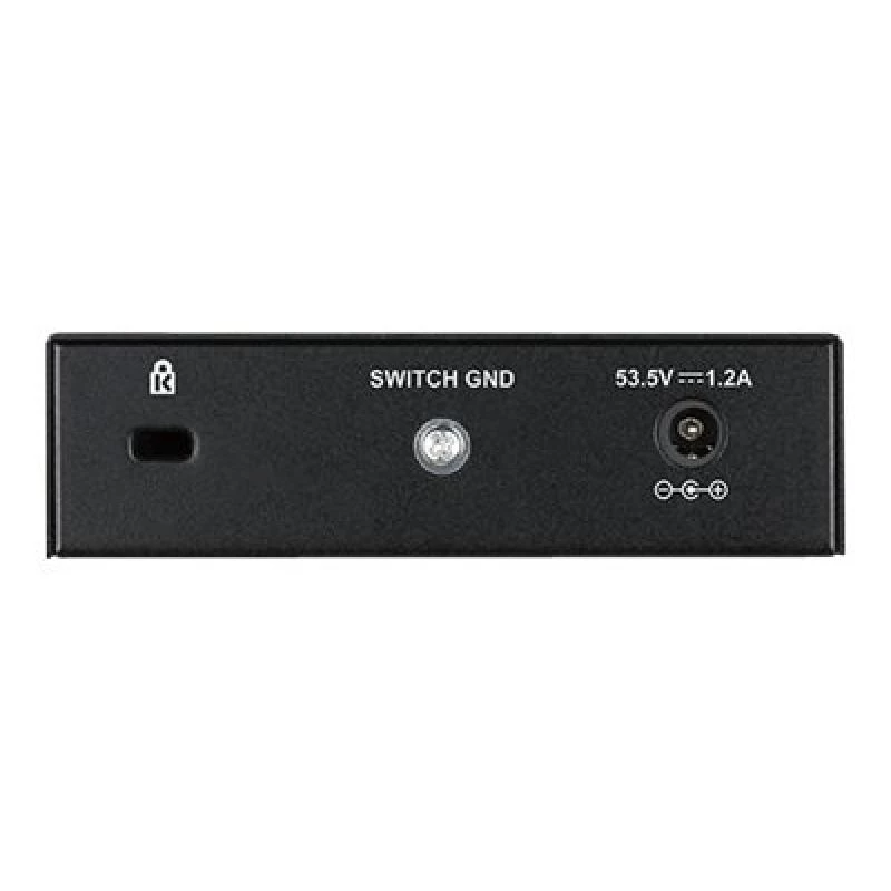 D-Link DGS-1005P/E võrgulüliti, haldamata, Gigabit Ethernet (10/100/1000), Power over Ethernet (PoE), must