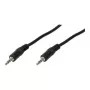 LogiLink CA1048 Jack-heliühenduskaabel 0,20 m Must (matt)