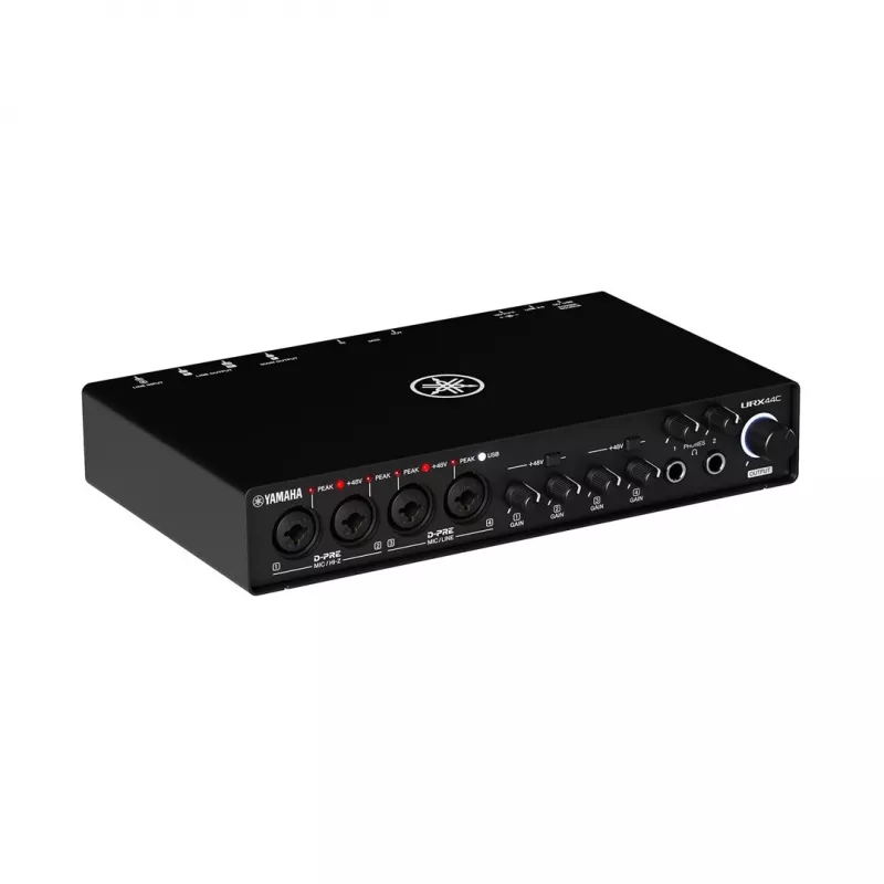 Audio/MIDI liides YAMAHA URX44C — kompaktne USB-heli ja MIDI-ühenduvus