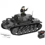 Ehituskomplekt Cobi Panzerkampfwagen II Ausf. F — 813 tk, must, vanus 9+