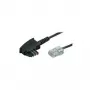 Telefonikaabel S-Impuls 70002-3 — 3 m, TAE-F kuni RJ-45, must