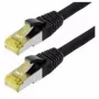 Helos - patch-kaabel - RJ-45 (M) - RJ-45 (M) - 0.25 m - SFTP-kaabel (PIMF) - CAT 6a - Must