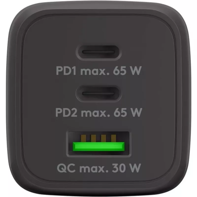Goobay 64753 Charger for Mobile Devices Headphones - Smartphone - Tablet Must AC Fast Charging siseruumides kasutatav (64753)