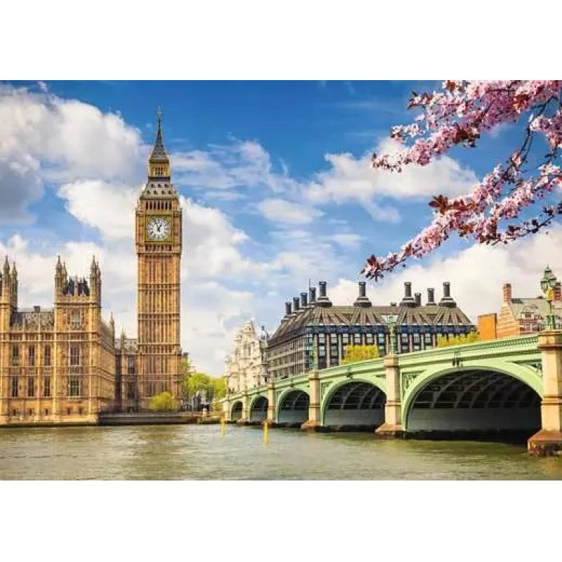 Pusle Ravensburger Big Ben London 88777 — 1000 tükki, standardformaadis