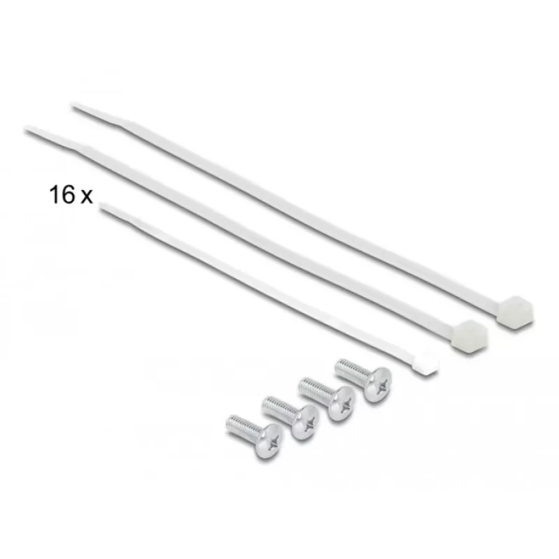 DeLOCK 66876 patch paneel 1U Cat6a must metall