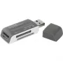 Kaardilugeja DEFENDER ULTRA SWIFT USB 2.0 mudel 83260 — ühildub SD- ja microSD-kaartidega