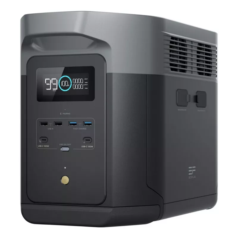 EcoFlow DELTA 2 Max kaasaskantav elektrijaam liitiumraudfosfaat (LiFePO4) 2400 W 23 kg