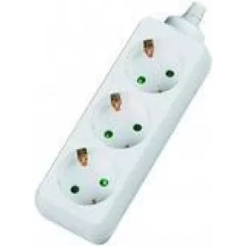Pikendusjuhe Dexlan 994904 4 m 3 vahelduvvoolupesa Siseruumidesse Valge