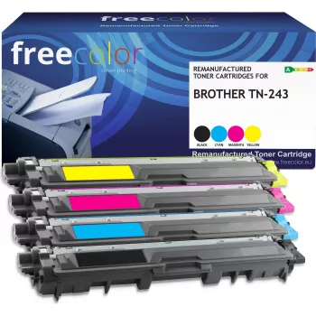 Toner Freecolor Brother TN-243 3000 lehekülge Must/Tsüaan/magenta/Kollane