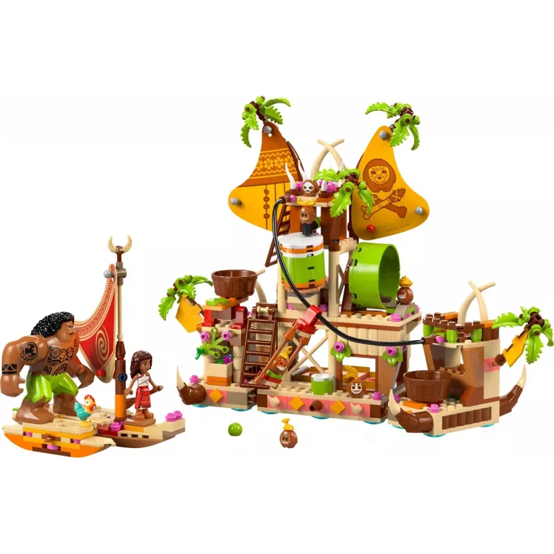 LEGO Disney Kakamora parve mängukomplekt 43258 — 572 osa, 2 minifiguuri, vanusele 7+