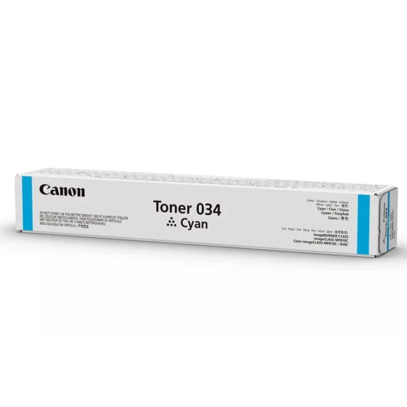 Canon 034 toonerikassett 1 tk Originaal tsüaan