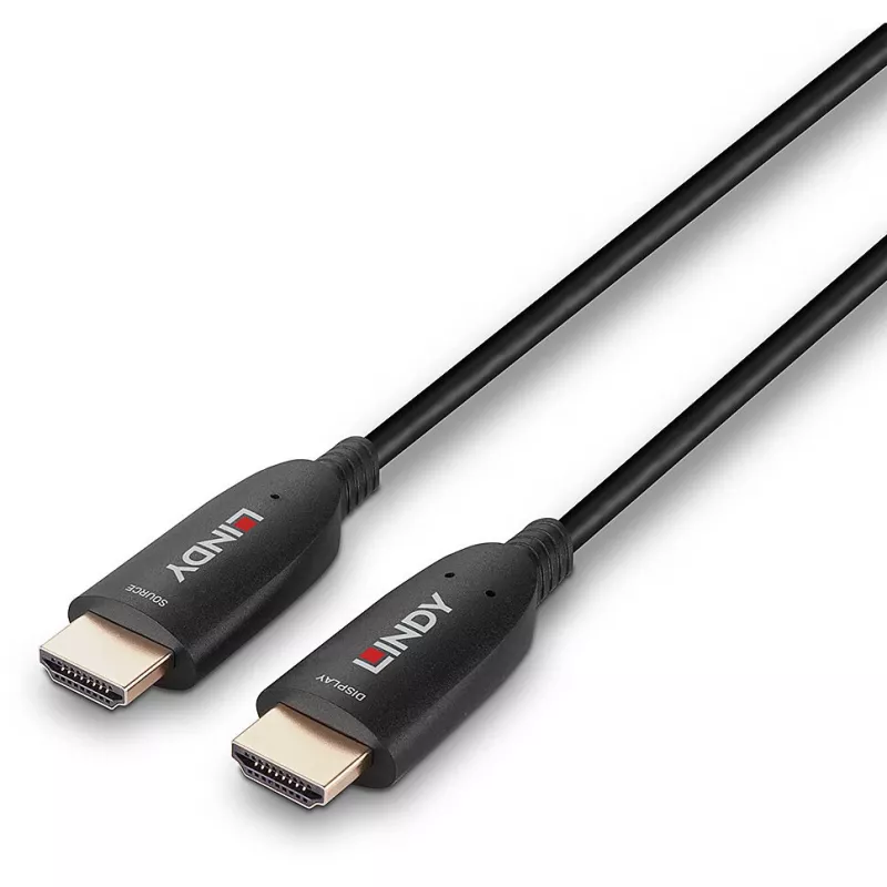 Lindy 20m fiiberoptiline hübriid HDMI 8K60 kaabel