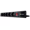 Liigpingekaitse TRACER PowerGear Tracer 47138 5 m must pistikupesadega pikendusjuhe 5 m kaabliga