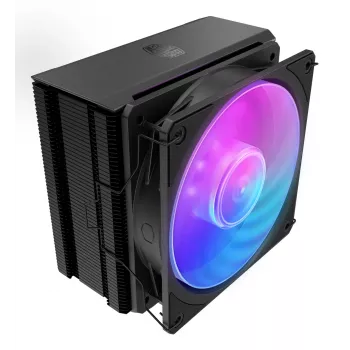 Cooler Master Hyper 212 3DHP Must ARGB — 120 mm ventilaator, LGA1700/AM5/AM4 ühilduv