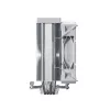 CPU õhkjahuti Montech NX400, 120 mm ventilaatorid, Valge, mõõdud 156×74×120 mm, TDP 270 W