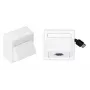 Vivolink WI221185 pistikupesa USB Valge